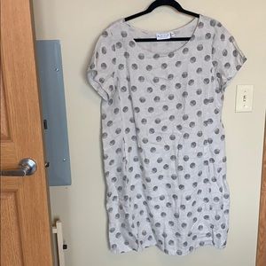 Lightweight linen dress